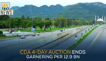 CDA 4-Day Auction Ends Garnering PKR 12.9 bn