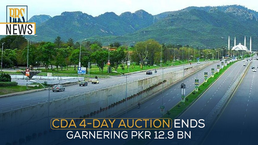 CDA 4-Day Auction Ends Garnering PKR 12.9 bn