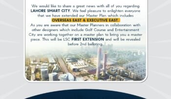 Lahore Smart City announces the extended Master Plan