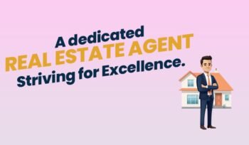 A dedicated Real Estate Agent Striving for Excellence