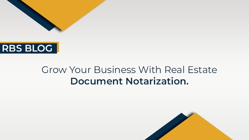 Real Estate Document Notarization