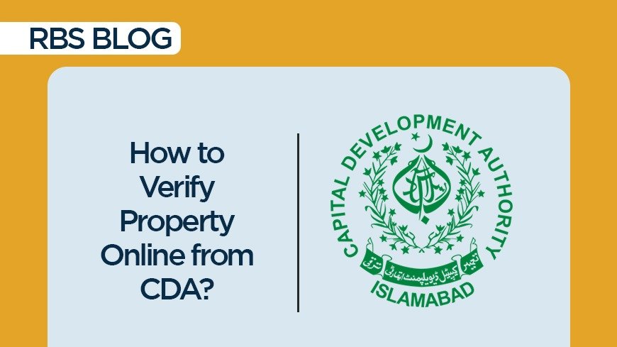 Verify Property Online from CDA