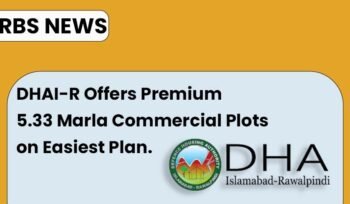 DHAI-R offers premium 5.33 marla commercial plots on easiest plan