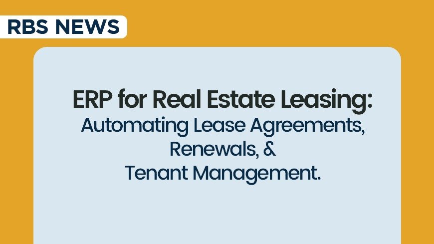 ERP for Real Estate Leasing