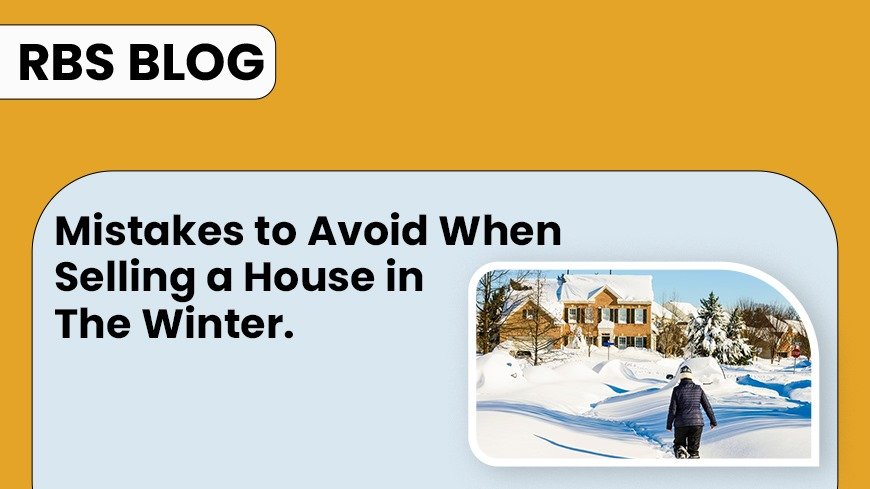 Here, we will guide you through the mistakes to avoid when selling a house in the winter.