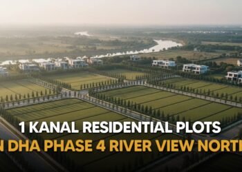 1 kanal residential plots in DHA Phase 4 river view north