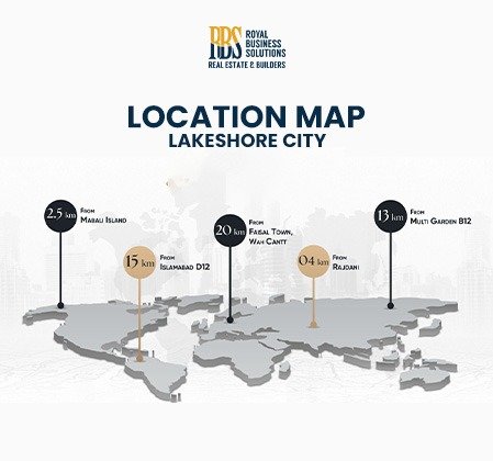 Location Map of Lakeshore City