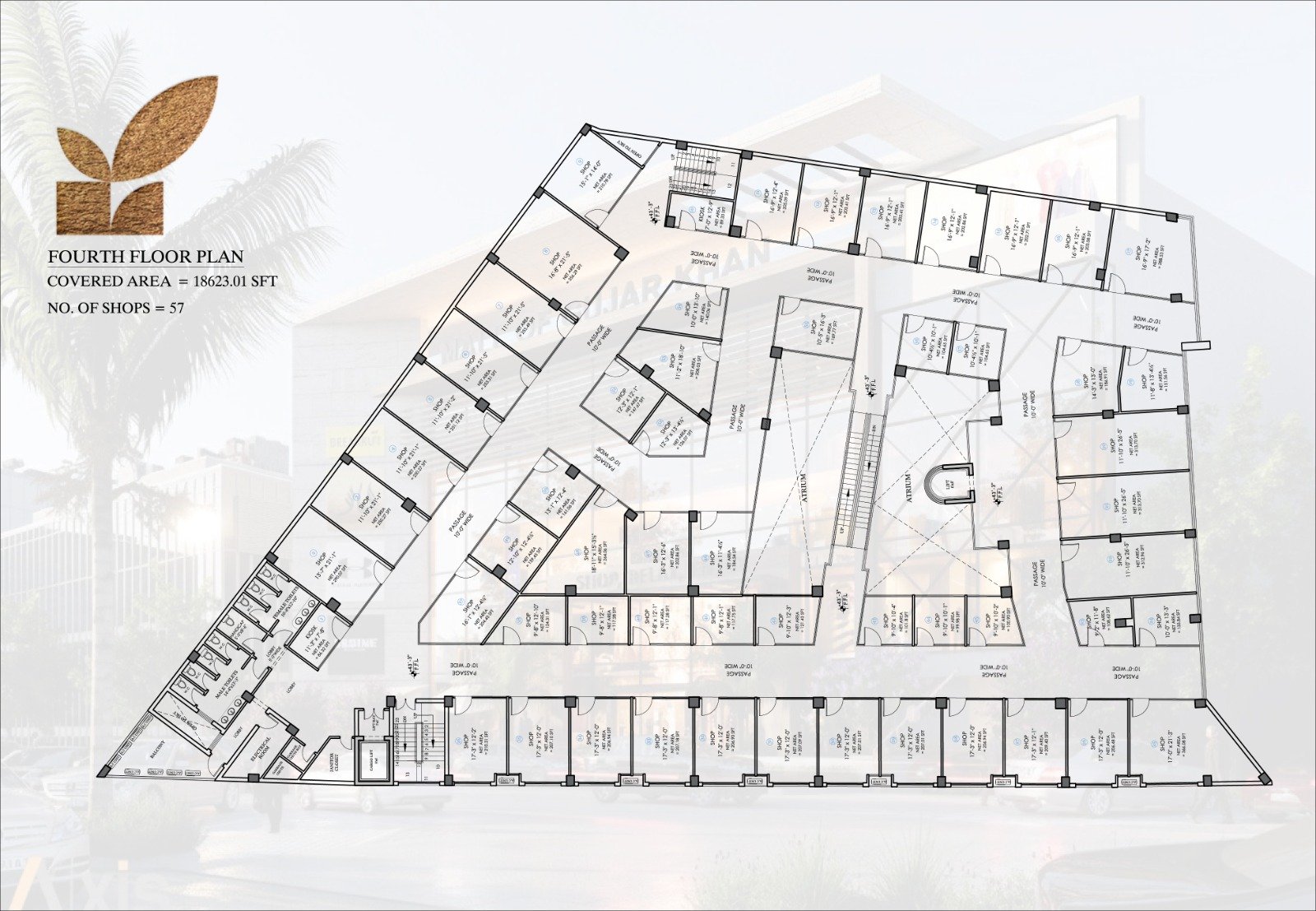 Fourth Floor Plan